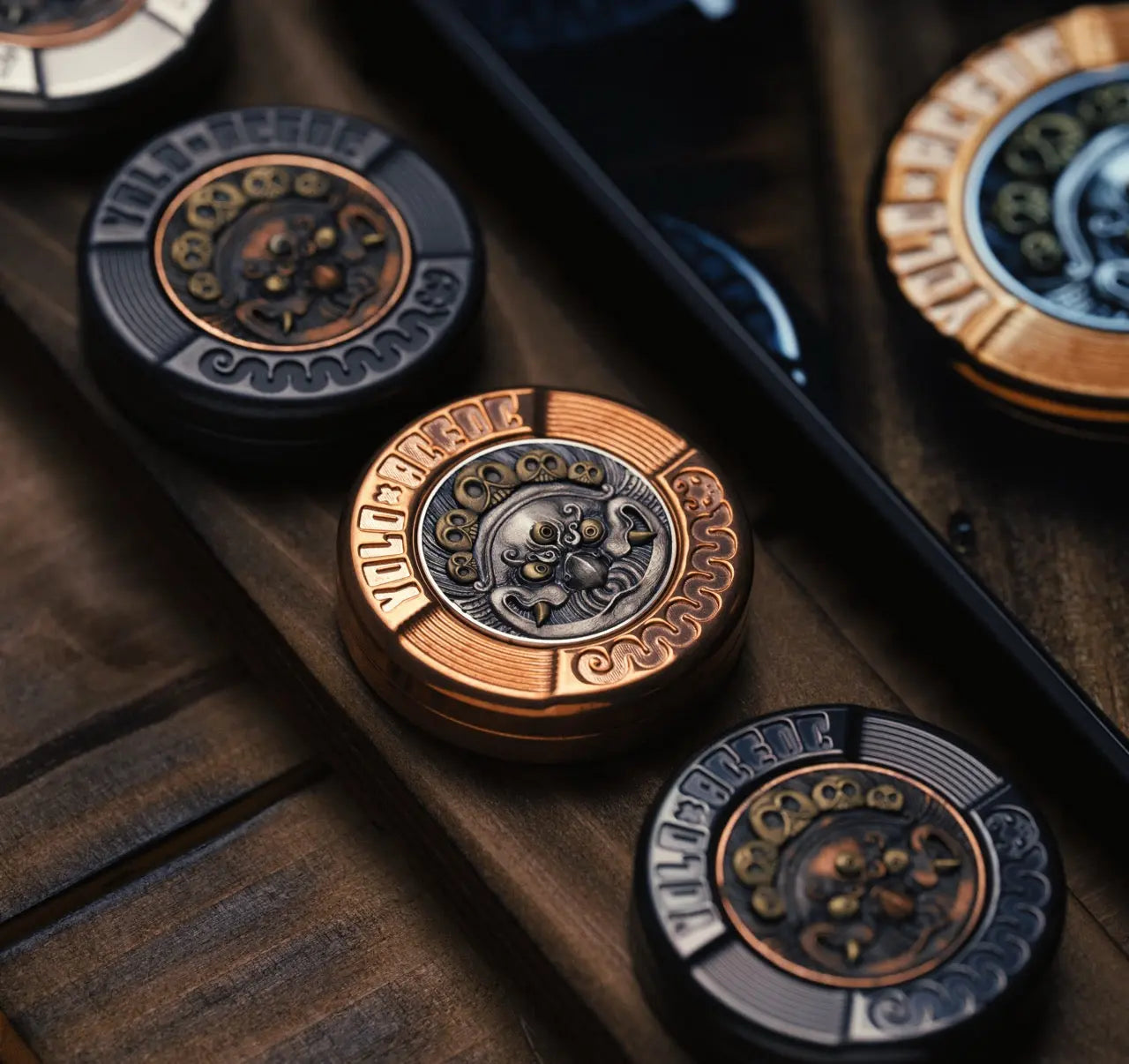 ACEdc x YOLO Fire Roc Coin ACEdc