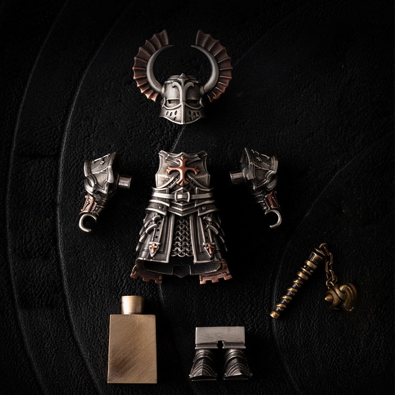 Crusader Buildable Military Figurine - ZhuoJiang Artisan