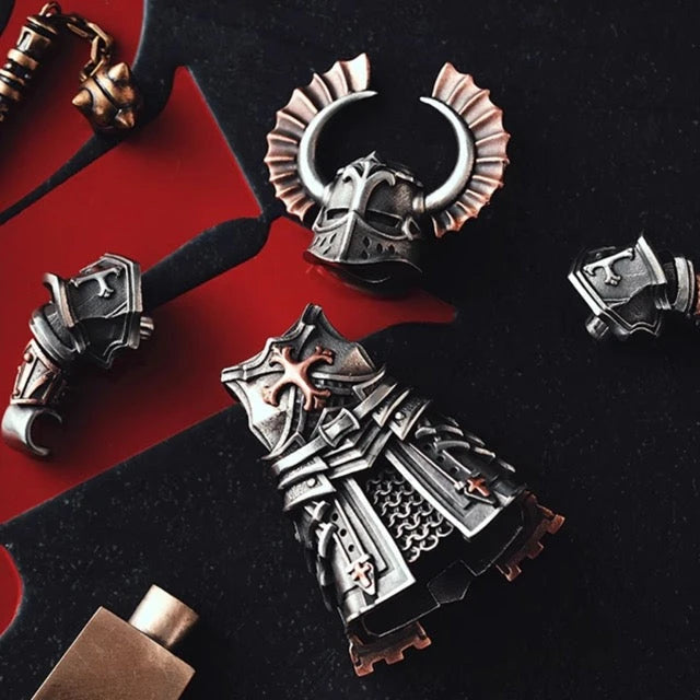 Crusader Buildable Military Figurine - ZhuoJiang Artisan