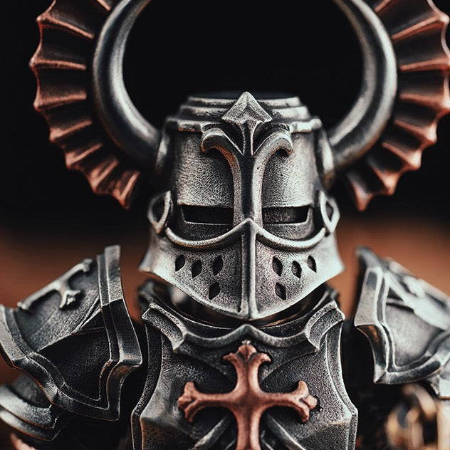 Crusader Buildable Military Figurine - ZhuoJiang Artisan
