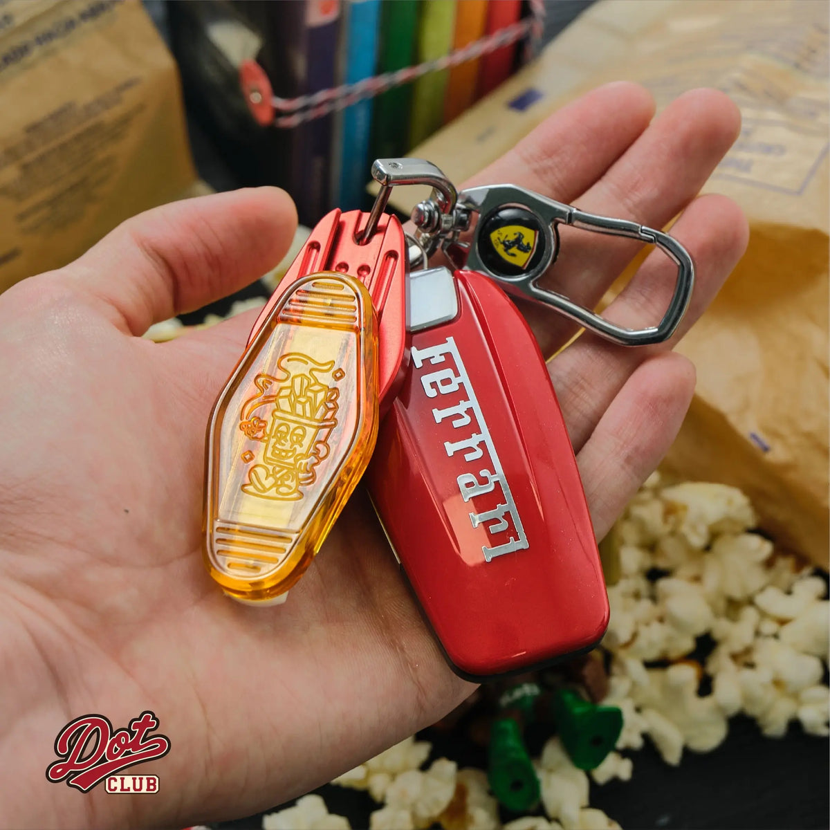 KEY FOB DOT CLUB