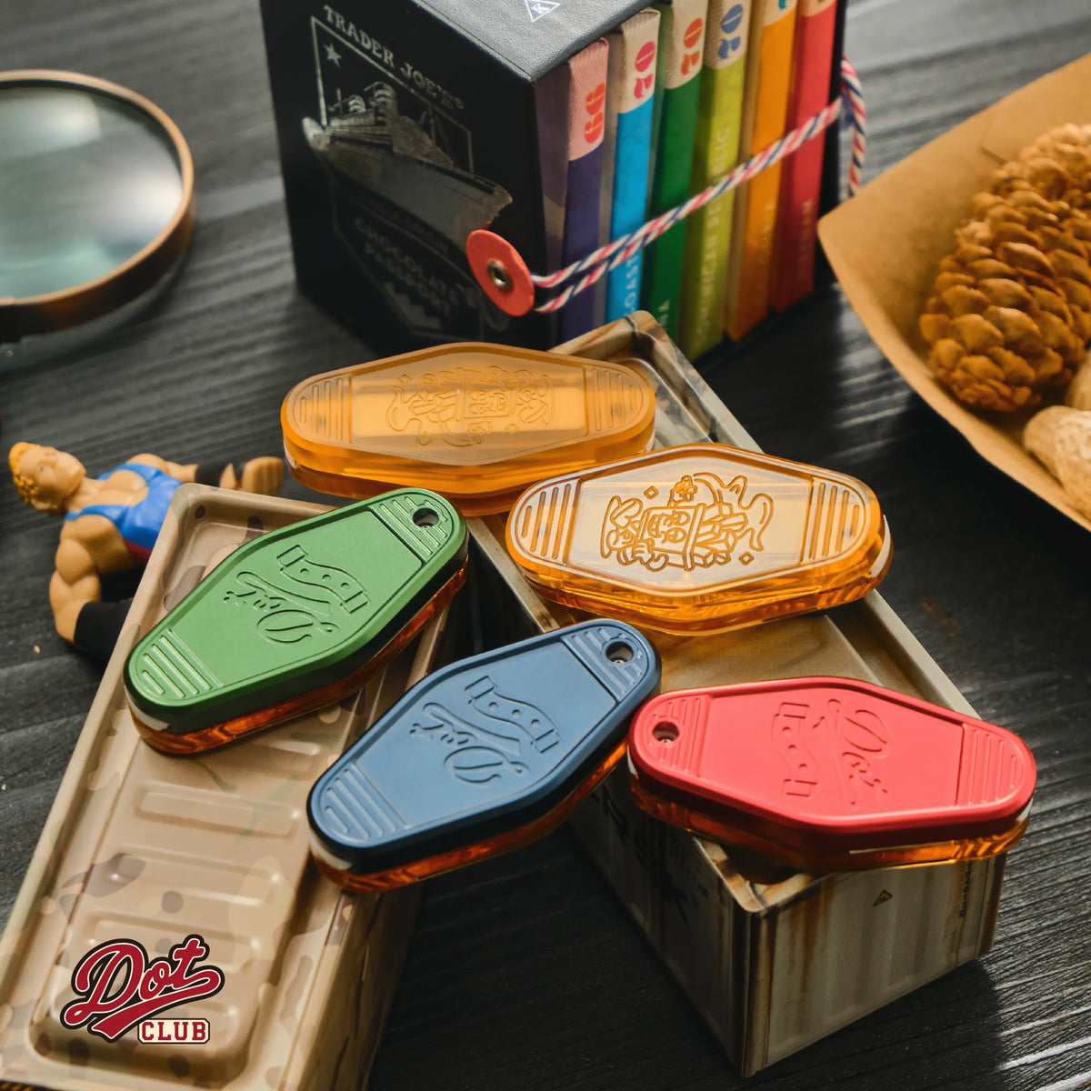 KEY FOB DOT CLUB
