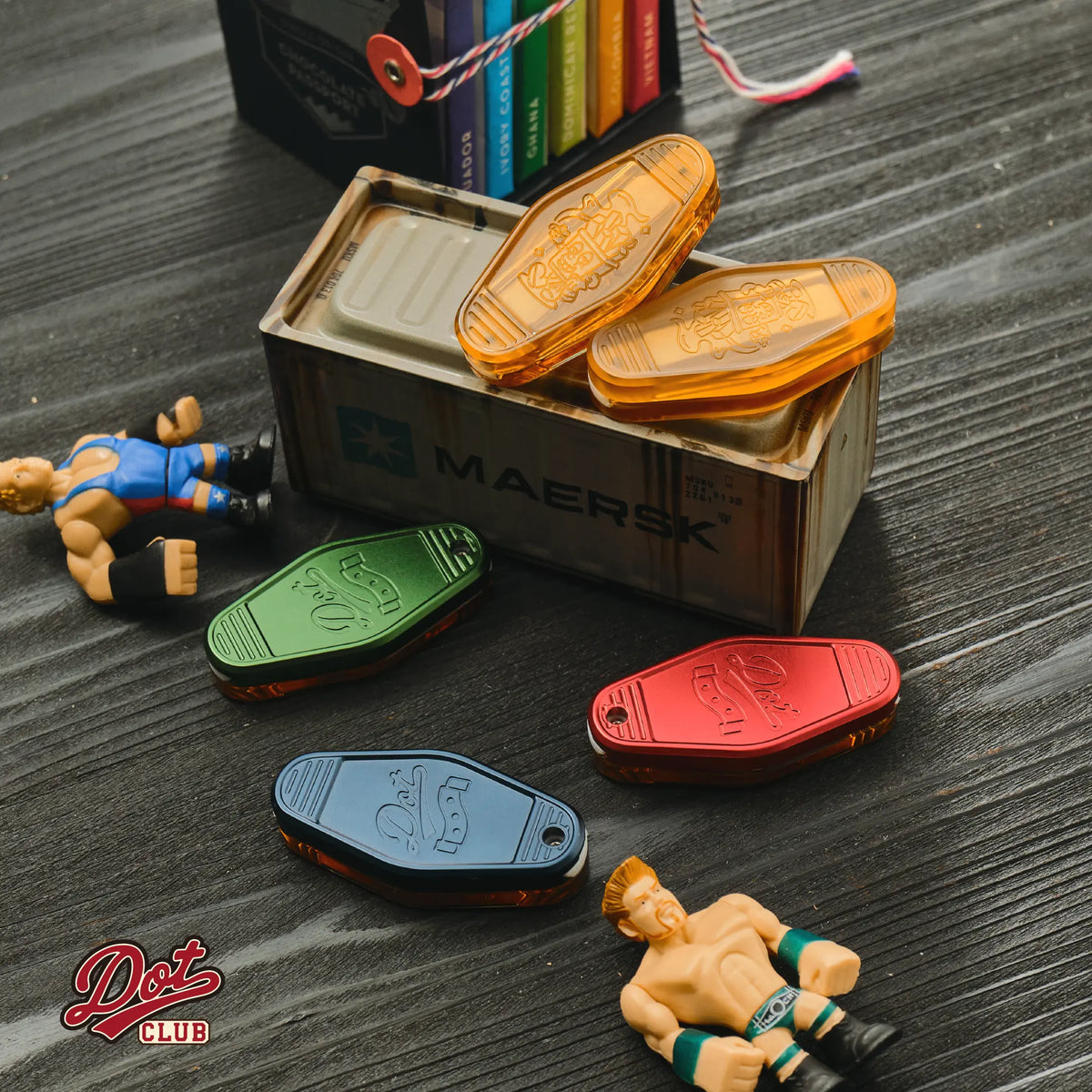 KEY FOB DOT CLUB