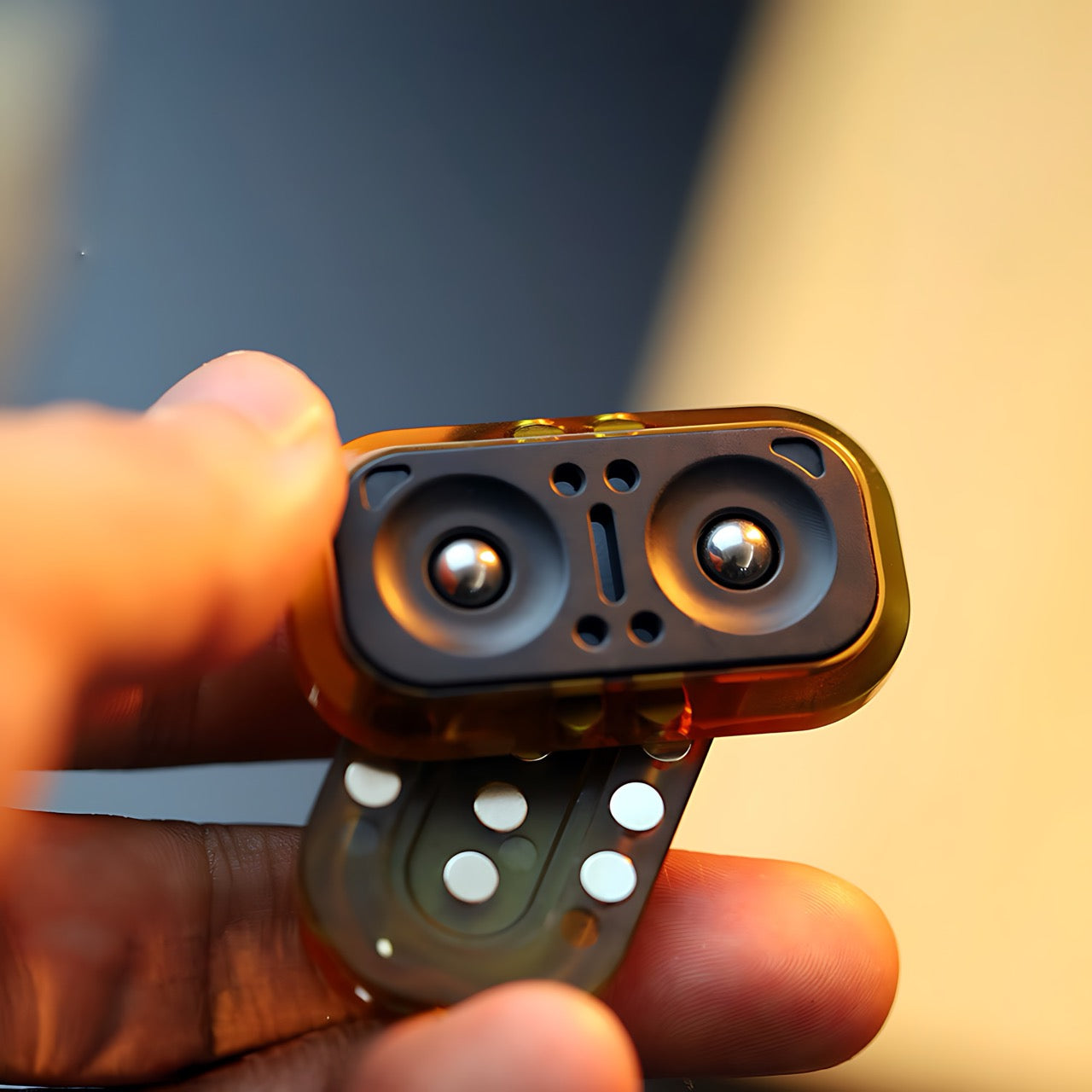 Owl - Silent Rotation Fidget Slider