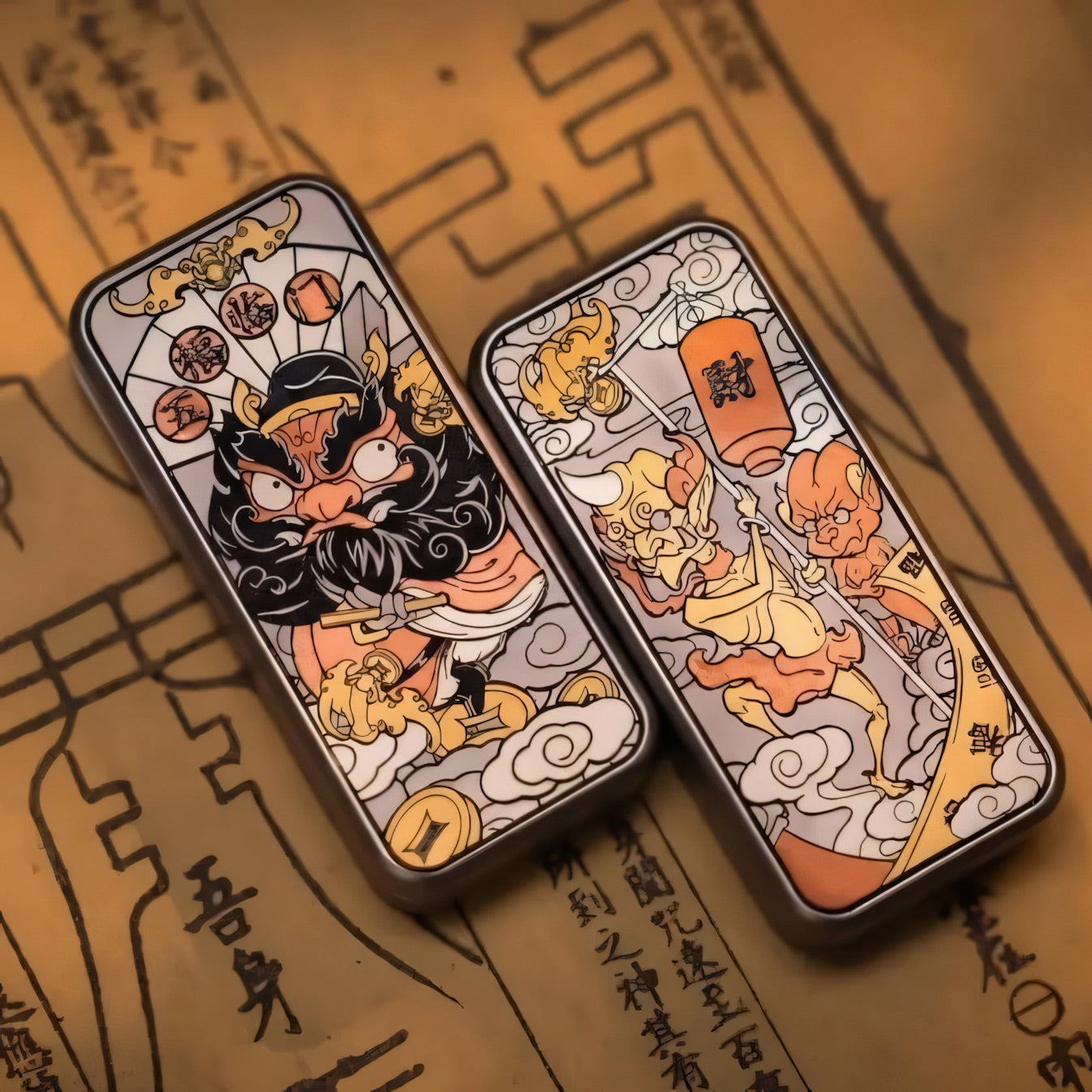 Paperweight Zhong Kui JIN MU STUDIO