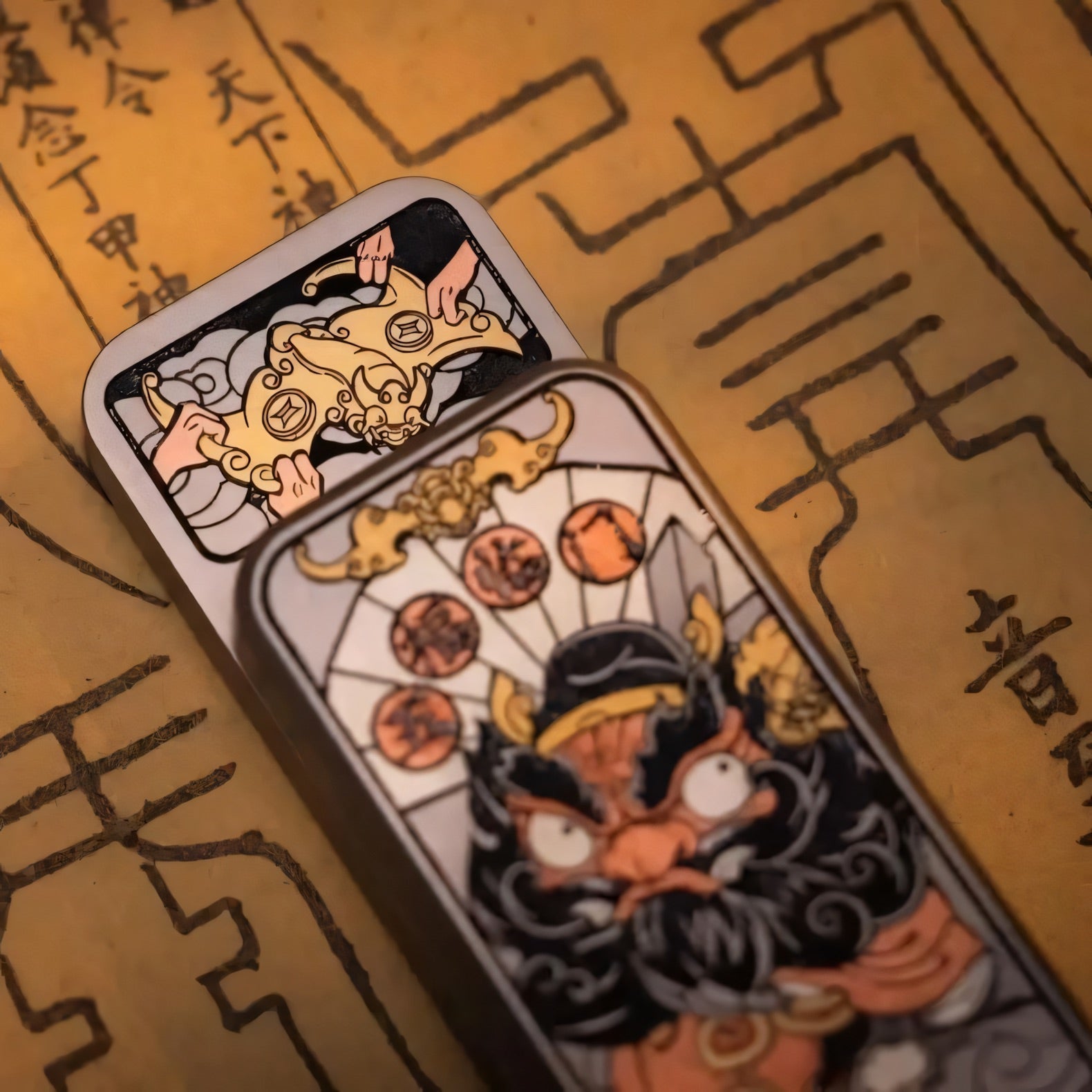 Paperweight Zhong Kui JIN MU STUDIO