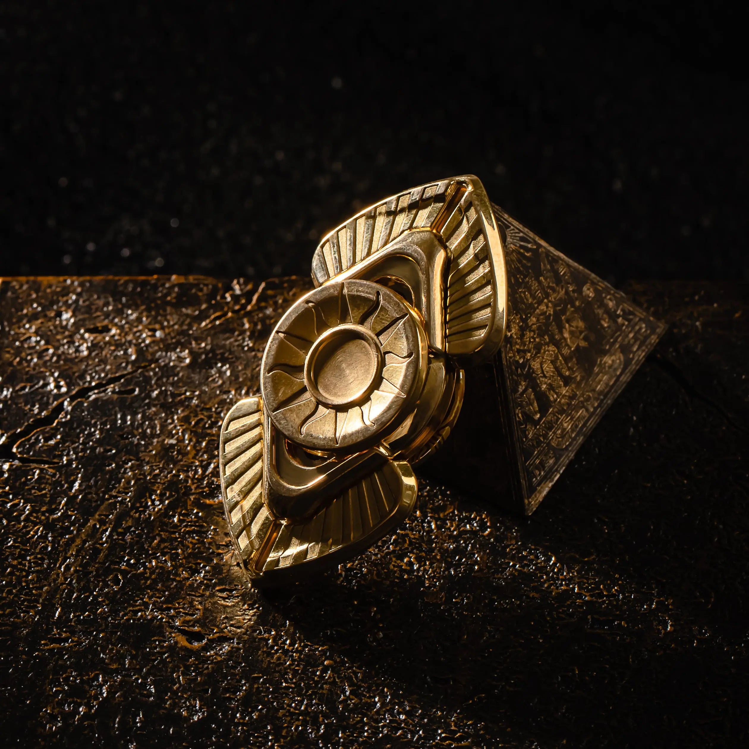 God Fidget YESNO EDC Sun God: RA Fidget Spinner – NXEDC