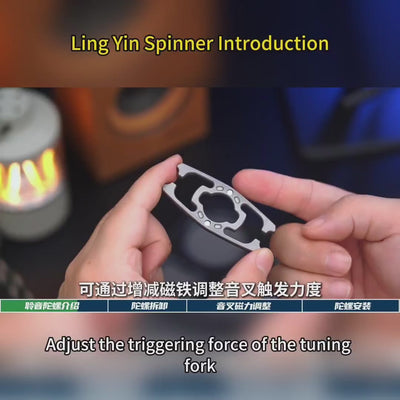 JUZHEDC Ling Yin Tuning Fork Fidget Spinner – NXEDC
